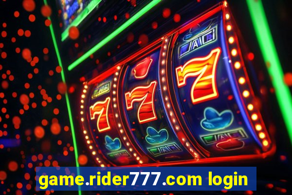 game.rider777.com login